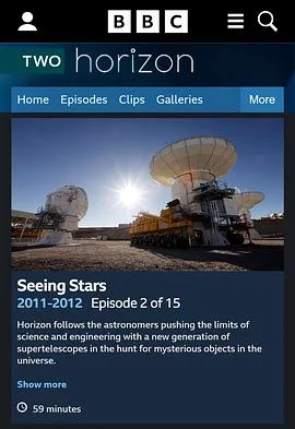 BBC 地平线系列：看星
